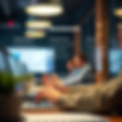 Visual representation of online brokerage features