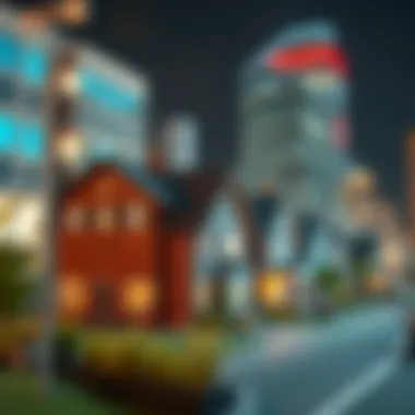 Economic Influencers of Housing Crashes Illustration of economic factors influencing housing crashes