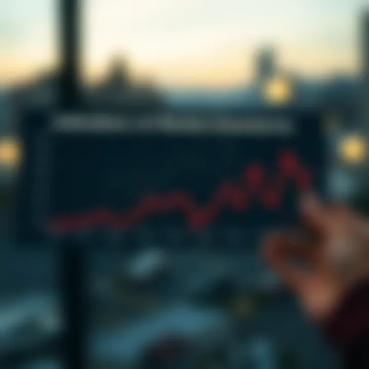 Indicators of Market Downturns Chart showing key indicators preceding housing downturns