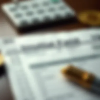 Tax Implications of Inherited Mutual Funds Illustration of a tax form with inherited assets