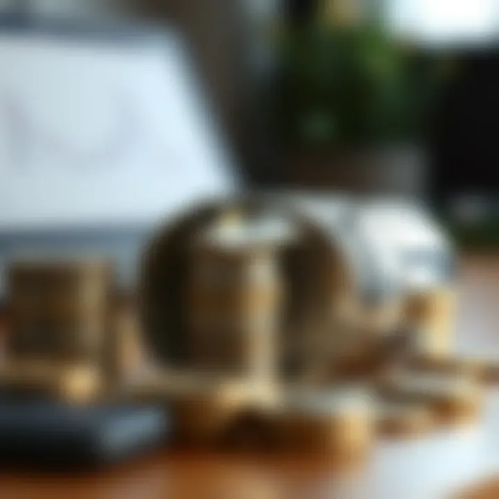 Illustration of compounding interest mechanics