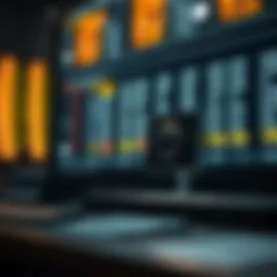 Visual representation of put option mechanics