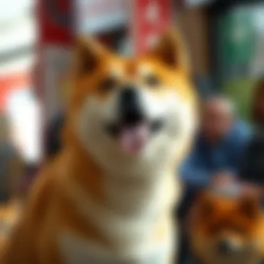 Community Engagement Around Shiba Inu Illustration of community engagement and discussions around Shiba Inu