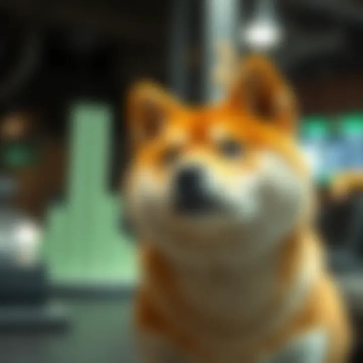 Technology Influencing Cryptocurrency Market Dynamics Conceptual image of technology influencing cryptocurrency market dynamics