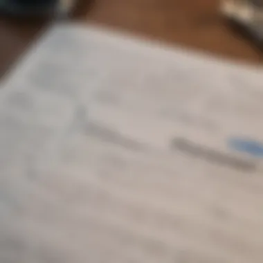 Loan Application Documentation Visual of loan application paperwork