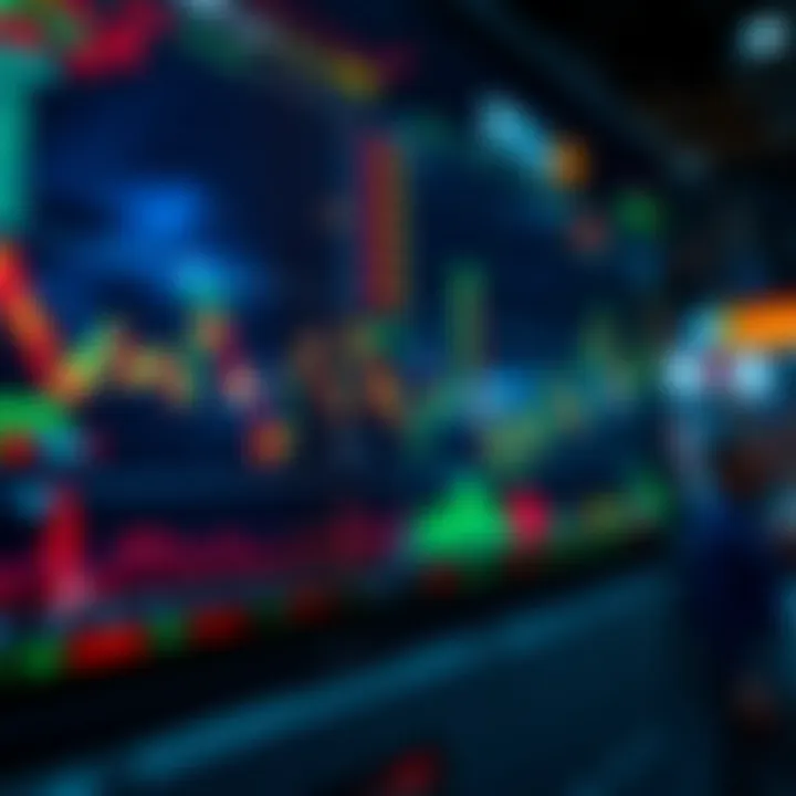 Analyzing Stock Market Trends in Vacation ETFs Stock market graphs showcasing trends related to vacation stocks